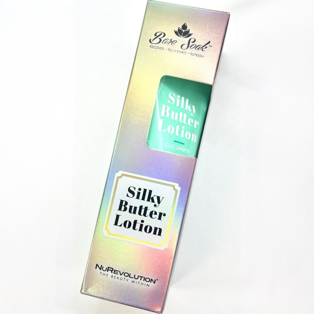 NWT Cucumber Scented - Bare Soak, Silky Butter Lotion - Picture 2 of 10